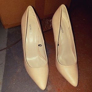Express nude heels **brand new**
